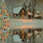 Weihnachten - White Christmas Screensaver